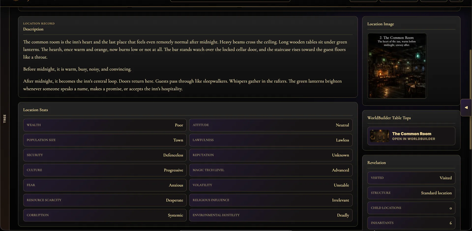 StoryEngine story tree with a prepared campaign chapter.
