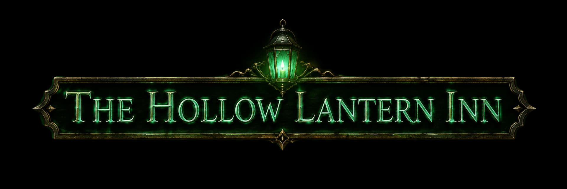 The Hollow Lantern Inn campaign artwork prepared for FableRealms StoryEngine.