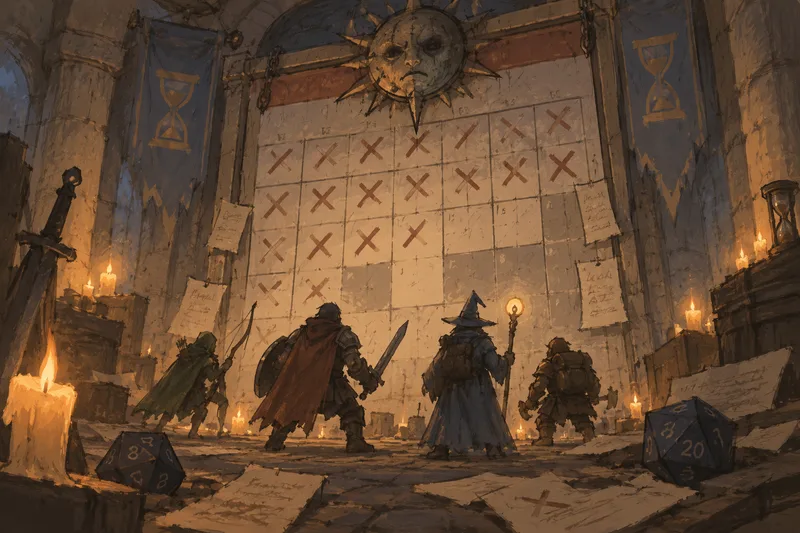 Adventurers vs. the Dungeon Calendar