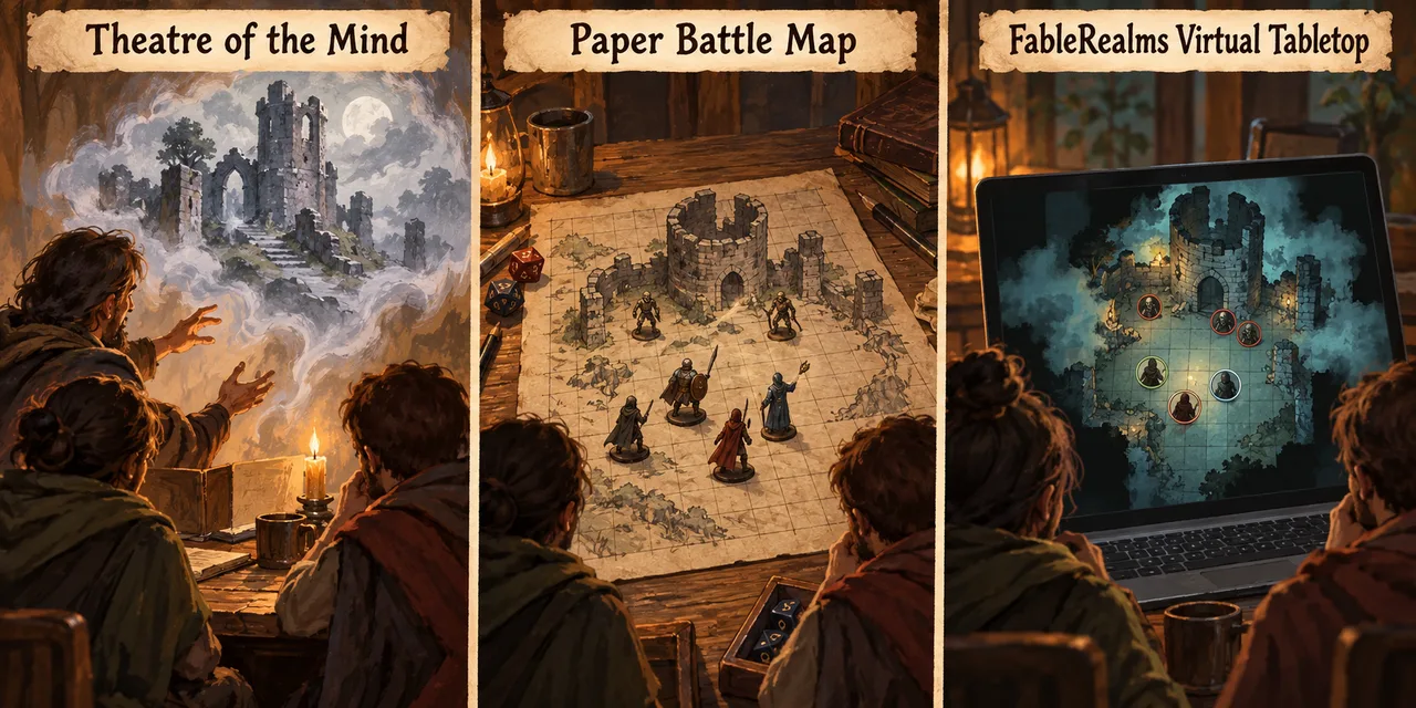 19 tabletop play styles comparison